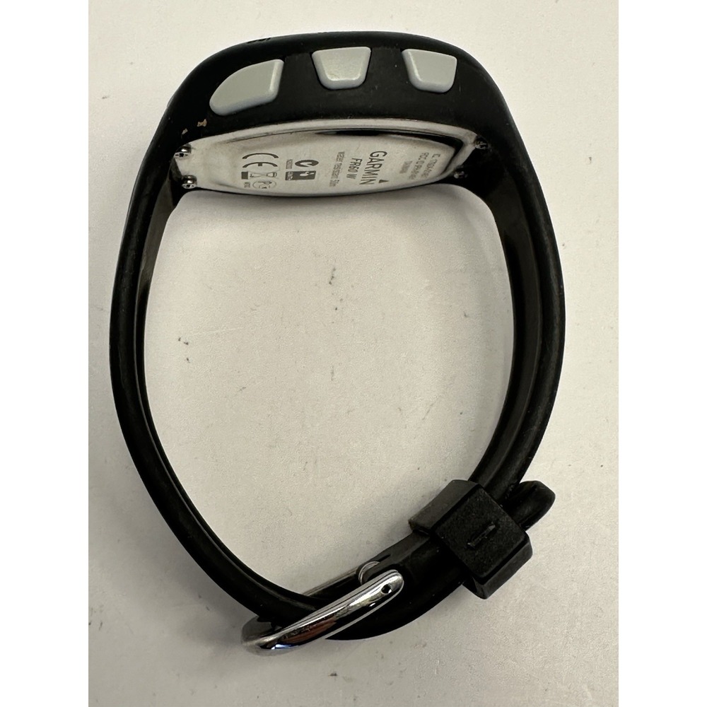 Garmin FR60 W Womens Watch Only New Battery 39MM 7.5" Black X56 - Picture 9 of 9